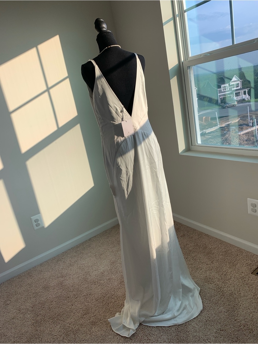 Lulus weeding dress size L NWT ,Mermaid Maxi Dress - Picture 13 of 13